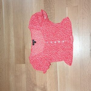 Cute red blouse